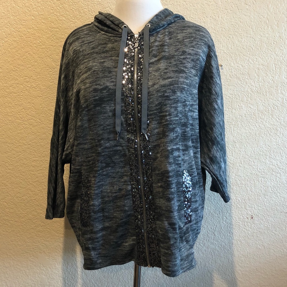 Juicy Couture Oversized  Hoodie/sweater Gray
